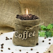 Kerzen Coffee Bag Small und Large 9-14cm