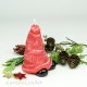Kerze Weihnachten Mütze 9cm