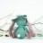 Der Hase mit Mütze mint rosa 30cm Strickware Handmade Amigurumi