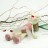 Katze Balerina creme rosa 35cm Strickware Handmade Amigurumi