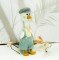 Möwe 29cm mit Hose und Mütze Wolle Strickware Amigurumi
