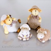 Keramik Woll Schaf - verschiedene Varianten