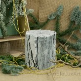 Kerzen Stumpen Baumstumpf Christmas 11,5x13cm